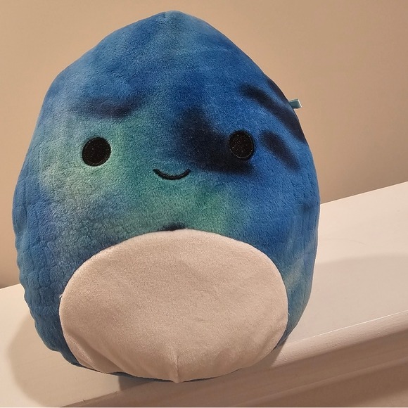 Squishmallows Other - Squishmallows 14inch Damien The Blue Textured Dinosaur‎ Child's Ultra Soft